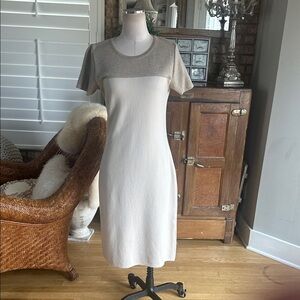 BIANA LUXURY FINE MERINO WOOL DRESS 10 EXCELLENT